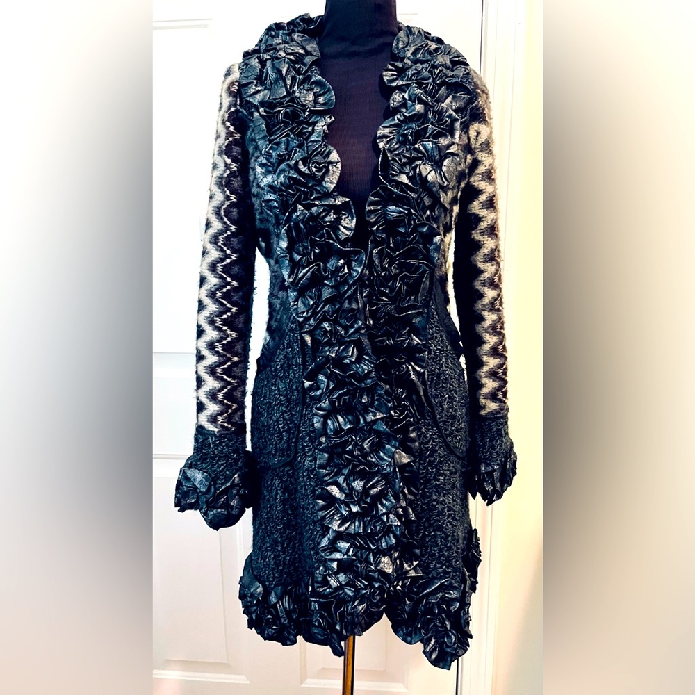 Vintage Dolce Cabo wool blend SweaterCoat